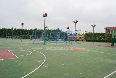 上海电机学院临港校区篮球场基础图库67
